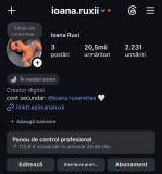 Cont de Instagram de v&acirc;nzare