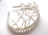Coronita mireasa cu cristale 34367
