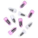 Set 20 dopuri, stifturi vulcanizare pentru anvelope, pana de cauciuc, 2 dimensiuni, 1.2x0.4 cm si 0.9x0.2 cm