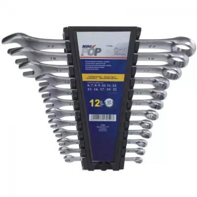Set chei combinate crv mat cromat 6-22mm 12buc. foto