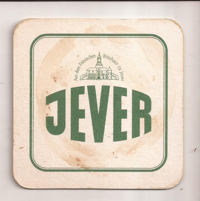 L1 - suport pentru bere din carton / coaster - Jever