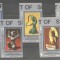 Yemen 1970 Sculpture Art of Siam imperf. 5 values MNH U.028