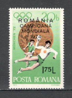 Romania.1974 Campioana mondiala la handbal masculin-supr. YR.565 foto