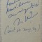 Dedicatie olografa Nicolae Nitescu