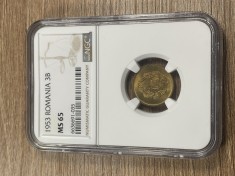 3 bani 1953 - NGC - MS 65 foto