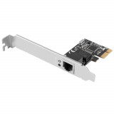 Placa de retea Gigabit, Lanberg 43392, low profile, PCI-Express-RJ45, PCI-E X1 1X RJ45 1GB RTL8111C