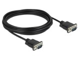 Cablu DELOCK D-Sub 9 pini 5m negru PVC cod 86576