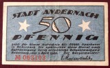 Germania notgeld 50 pfennig 1920 Andernach **