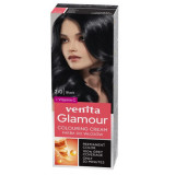 Vopsea de par, permanenta, Glamour, Venita, Nr.2/0, Negru