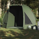 vidaXL Cort de pescuit verde măsline rezistent la apă