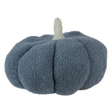 Cumpara ieftin Dovleac Halloween decorativ poliester albastru &Oslash; 30x18 cm