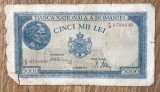 BNKRO05 Romania 5000 lei 20 decembrie 1945 Y/8