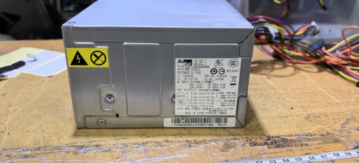 Sursa PC AcBel FRU45J9436 280 Watt #A8634