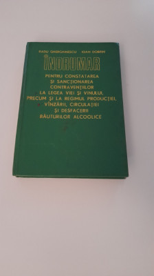 RADU GHERGHINESCU - INDRUMAR PENTRU CONSTATAREA SI SANCTIONAREA CONTRAVENTIILOR foto