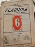Flamura - Literara Sociala Artistica - Anul I Nr. 6 - Septembrie 1922