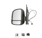 Oglinda usa exterioara MAN TGE, 11.2016-, VW CRAFTER, 02.2017-; TRANSPORTER/MULTIVAN (T6), 2017-, stanga, View Max, reglare electrica; carcasa neagra
