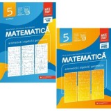Pachet Consolidare 2025-2026 clasa a 5-a. Matematica. Aritmetica, algebra, geometrie, partea 1 si 2 - Maria Zaharia