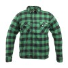 Camasa Moto W-Tec Terchis, 3XL, Negru/Verde