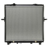 Radiator Kia Sorento 02-06, motor: 2.5 Crdi, 3.3 V6, 3.5 V6, fara dungi finisaj; RHD, 628x465x26, Aluminiu/ Plastic brazat, 253103E350