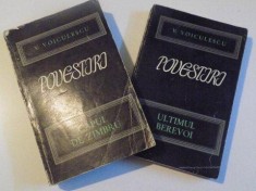 POVESTIRI VOL. I - II de VASILE VOICULESCU , 1966