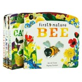 First Nature 4 Books Childrens Collection Set (ANT, BEE, CATERPILLAR &amp; LADYBIRD)