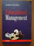 Educational management- Andrew Hockley