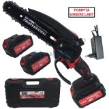 Cumpara ieftin Mini Drujba electrica cu 2 acumulatori 48V, 180cm, ungere lant, valiza transport, Campion CMP1798