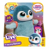 Jucarie de plus interactiva, Little Live Pets, Pinguin, Waddles