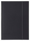 Mapa carton A4 cu elastic Esselte Economy negru
