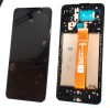 Display ecran cu Touchscreen si Rama pentru Samsung A12, SM-A125F, OEM, Negru, Compatibil