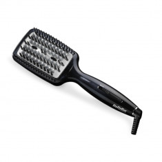 Perie de indreptat parul BaByliss HSB101E, Invelis ceramic, 200&#186;, Negru