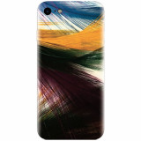 Husa silicon pentru Apple Iphone 5 / 5S / SE, Colorful Peacock Feathers