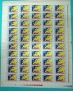 TIMBRE ROMANIA 1974 L.P.856 EXP. EUROMAX BUCURESTI COALA 50 VALORI MNH, Nestampilat