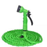 Furtun de gradina extensibil ,cu pistol de udat ,cu sapte functii, ,7.5m, verde