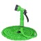 Furtun de gradina extensibil ,cu pistol de udat ,cu sapte functii, ,7.5m, verde