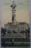Cp Turnu-Severin : Monumentul Imperatorului Traian - 1908, Circulata, Printata