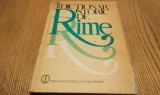 DICTIONAR ISTORIC DE RIME - Olimpia Berca - Stiintifica, 1983, 367 p.