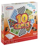 Colectie de jocuri clasice, 10 in 1, in cutie compacta,Moxy