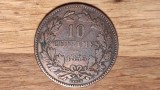 Cumpara ieftin Luxemburg - moneda de colectie - 10 centimes 1855 - bronz - impecabila !, Europa
