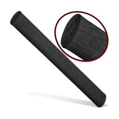 Hartie creponata solida,50x200 cm,negru