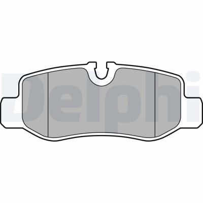 DELPHI LP3139 set placute frana,frana disc foto