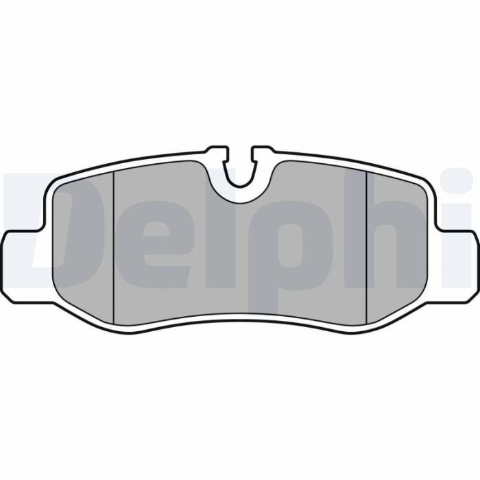 DELPHI LP3139 set placute frana,frana disc