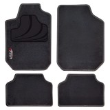 Covorase auto Custo Pol Sport, universale, mocheta, 65 x 45 / 33 x 45 cm, negru, set 4 bucati