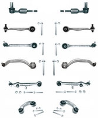 Kit brate suspensie / directie Audi A8 (03.1994 - 12.2002) - 12 piese QWP WSS999 foto