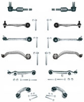 Kit brate suspensie / directie VW Passat 3B2, 3B5 (08.1996 - 12.2001) - 12 piese QWP WSS999 foto