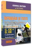 &Icirc;ntrebări și teste pentru obținerea permisului auto. Categoriile C, CE + D, DE - 2026 - Paperback brosat - Naţional