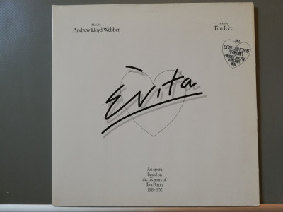 Andrew Loyd Webber &amp;ndash; Evita &amp;ndash; 2 LP Set ( 1976/MCA/RFG) - Vinil/Vinyl/ca Nou (M) foto