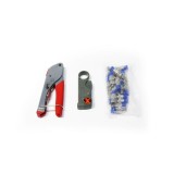 Set cleste compresie RG59/RG6, dezizolat cablu/mufe