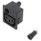 Conector alimentare AC soclu mamă 10A 250VAC IEC 60320