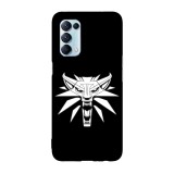 Husa compatibila cu Oppo A55, Viceversa, model Gerald of Rivia Necklace The Witcher, Silicon, TPU, Transparent, Carcasa